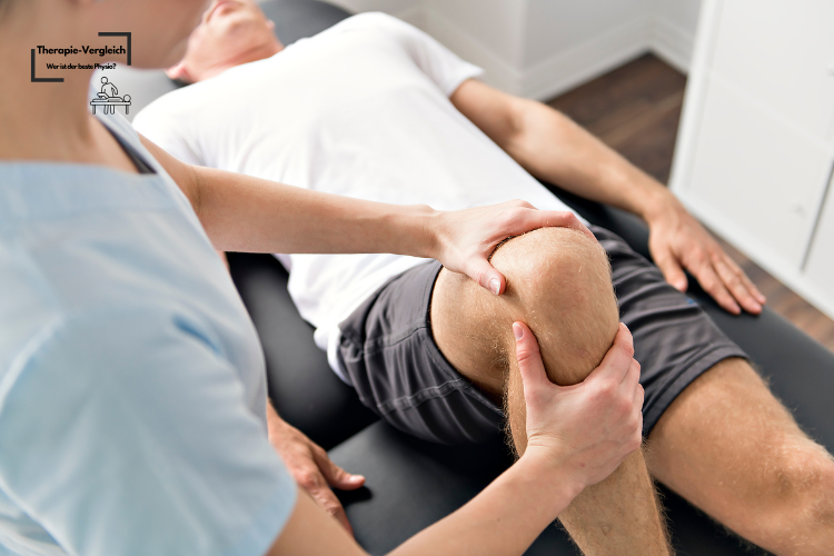 Teil der Behandlung sind die passiven Therapiearten, wie Manuelle Therapie, aber auch die aktiven Therapieangebote, wie die Krankengymnastik am Gerät.